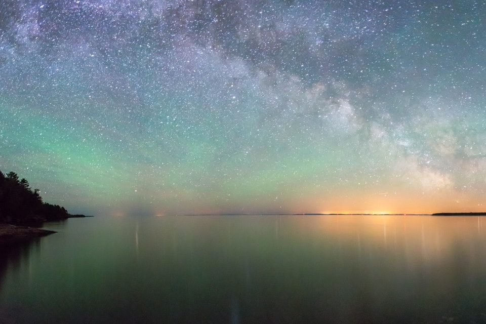 Night Skies of Lake Superior - ColdSnap Photography