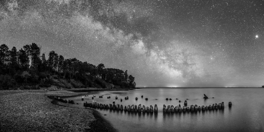 Milky Way Over Split Rock Harbor